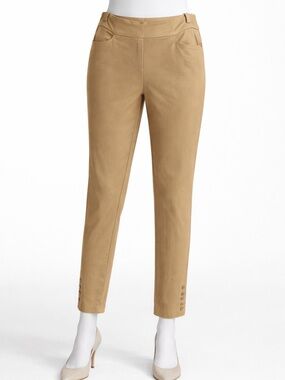 Chicos versatile cotton slim‎ stretch pants
